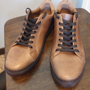 Thursday Boot Company Brown Leather Sneakers